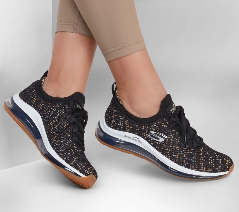 Dámské Sportovní Tenisky Skechers Skech-Air Element 2.0 - Big Energy Černé Leopard | CZ.149673 BKLD